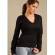 Sweater with V neck
